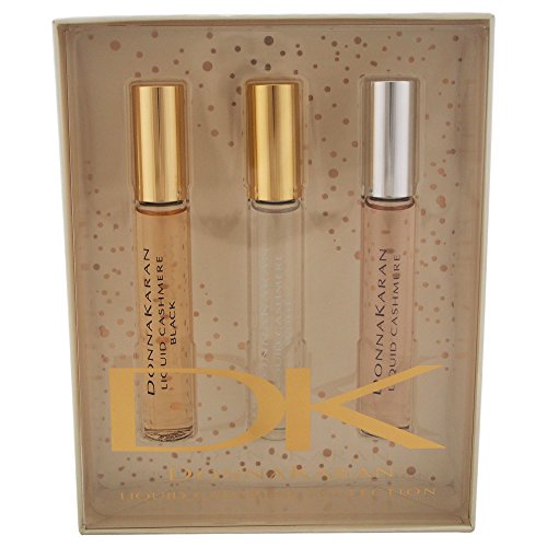 Donna Karan Liquid Cashmere Collection Rollerball Trio Women's Mini Gift Set, 3 Count