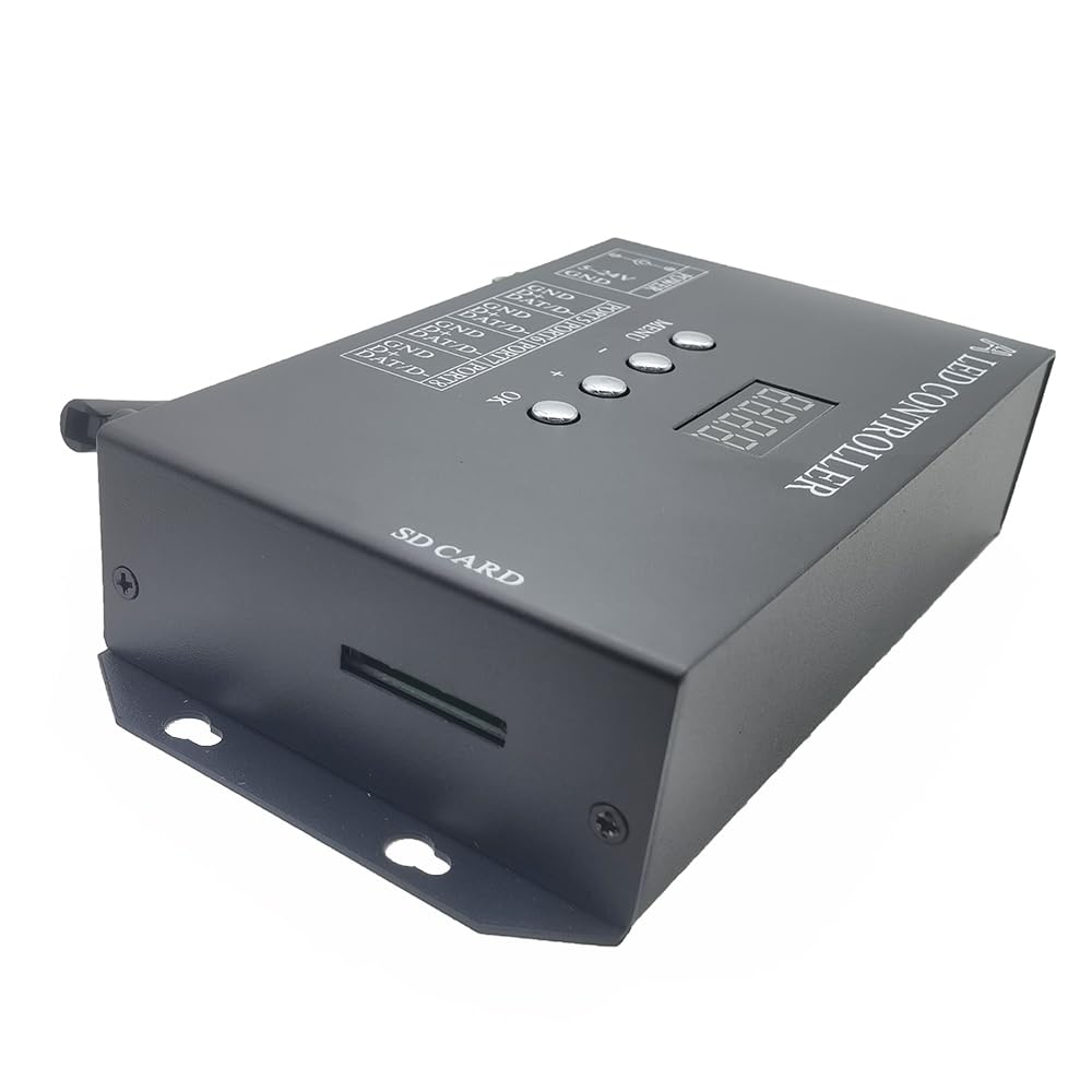 H807SA 8CH WS2811 WS2812B Art-Net DMX512 SPI LED Controller H807SB WiFi 4CH WS2812 WS2813 WS2815 APA102 Pixel Controller 5-24V (H807SB)