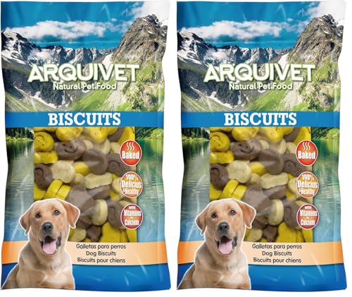 ARQUIVET Biscotti per cani Smiles 200 g - Confezione da 2