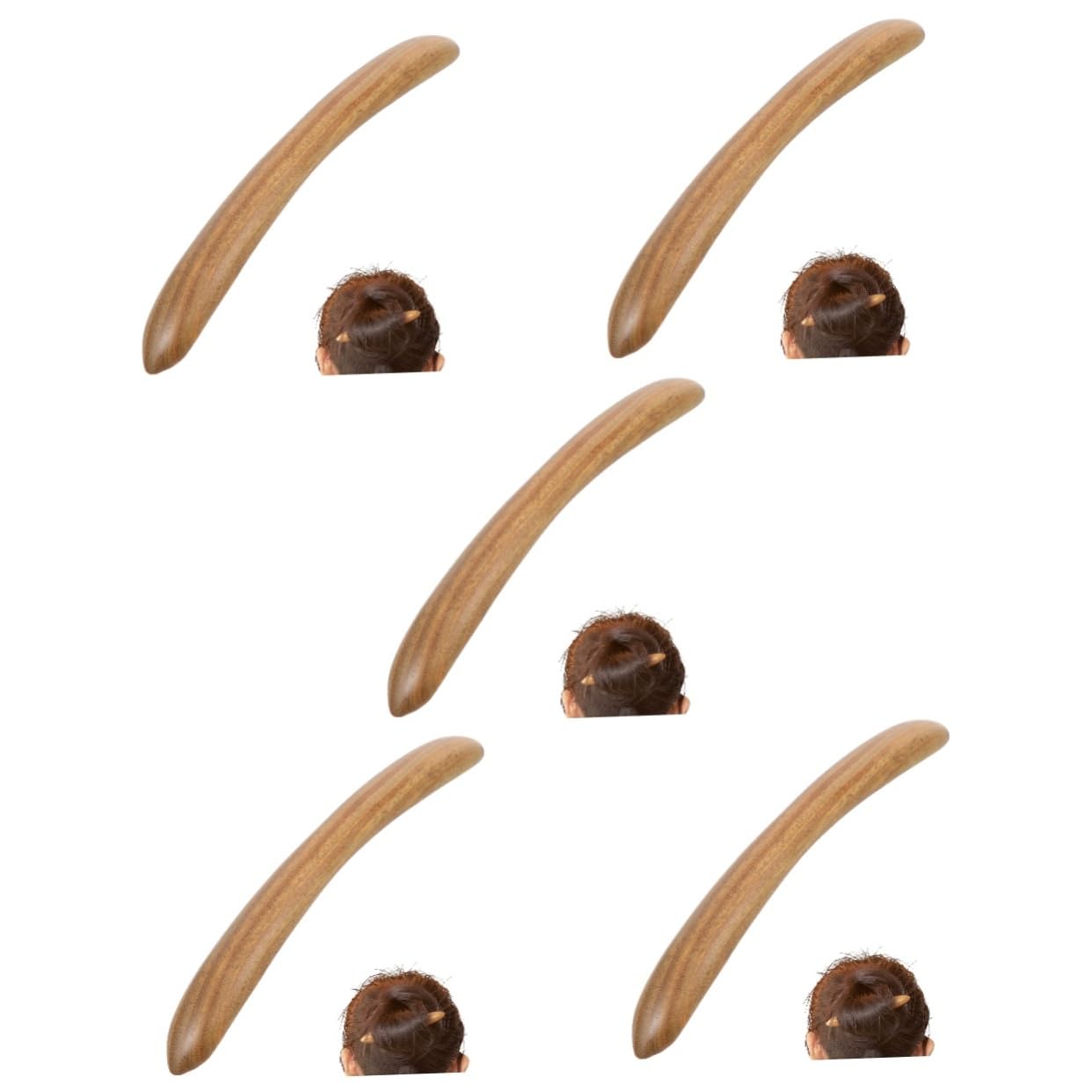 Housoutil 5St Haarnadel Haarnadel Haarstäbchen Essstäbchen für Frauenhaare Tiara Haarklammer chinesischer Haarstab eleganter Haarstab Anmut Haarstock Stift Haare hoch Fräulein Haarschmuck