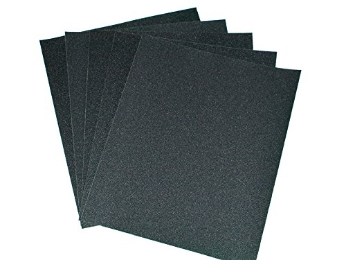 SilverToolShop Wet and Dry Sandpaper Mixed Grits 400/600/800/1000/1200 10 sheets 2 per grit 230 x 280mm Silvertoolshop Waterproof Paper Highest Quality by Shah