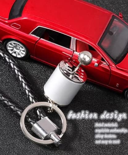 Miniatura 2 de Modelo de pieza de automóvil, llavero de palanca de cambios de transmisión manual de seis velocidades, llavero de palanca de cambios, para