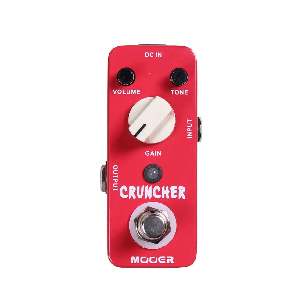 Mooer Cruncher Pedale Distorsore ad Alto Guadagno