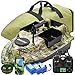 Produktbild Bilbear Futterboot mit GPS Karpfenfischen Angeln Köder Boot GPS Köderboot Angelköderboot mit Echolot,Fischfind Boot,Fischfinder mit Sonarsensor,Ersatz-Akku,Handtasche (Camo Boot mit Fischfinder)