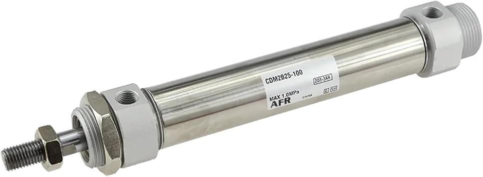 CAARLA ActionTiny Round Cylinders Mi ni Pneumatic Air Cylinder with air Cushion CDM2B20-25AZ CDM2B25-75AZ CDM2B25-100AZ CM2B25-100AZ CDM2B32-150AZ175AZ,CM2B20