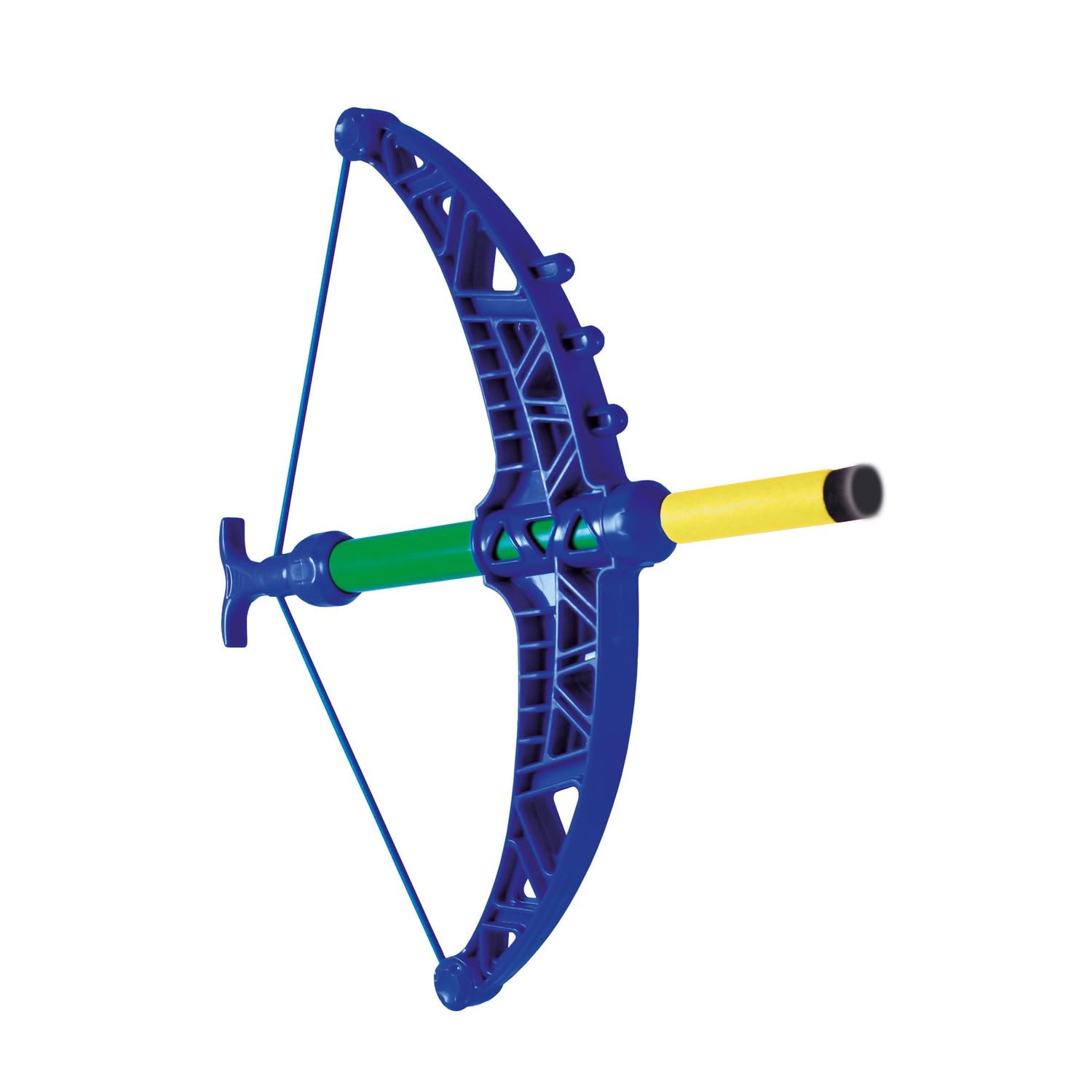 Paul Günther 1552 Bulls Eye Bow and Bow Set with 3 Soft Foam Darts for Children from 4 Years Including Target for Cutting Out Approx. 26 x 29 cm