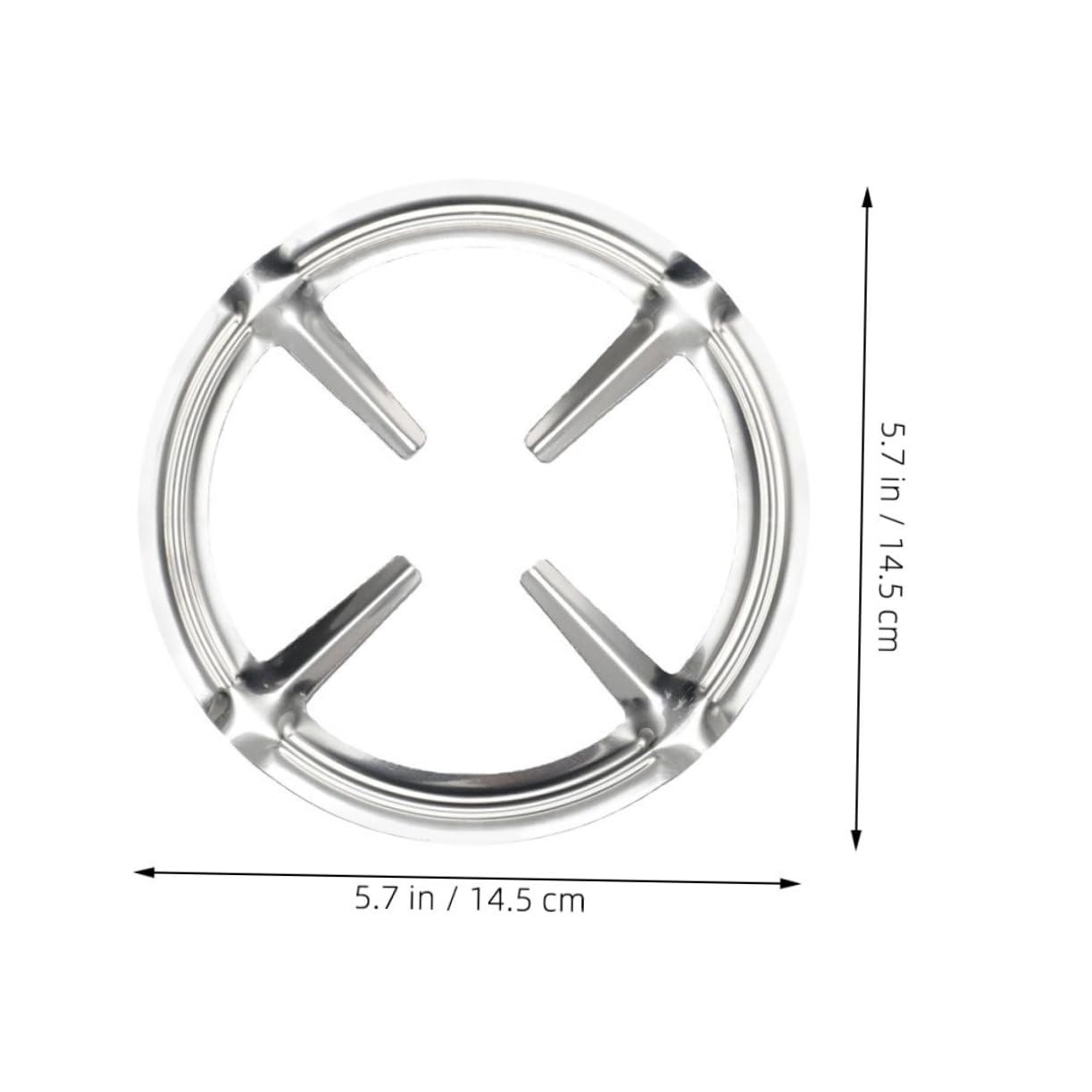 OKUMEYR Stable Stainless Steel Gas Stove Pot Rack Non Slip Coffee Pot Holder for Desktop Use Durable and Easy to Operate Kitchen Accessory for Coffee Lovers