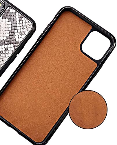 Housse cuir Python iPhone 11 antichoc protection intégrale robuste - 3