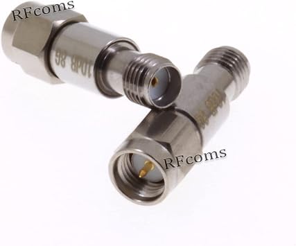 ATTENATOR 10DB 10db 8GHz 50Ω Attenuator, SMA-JK Male to Female RF Coaxial Dimmer Connector 2W 8G Dimmer