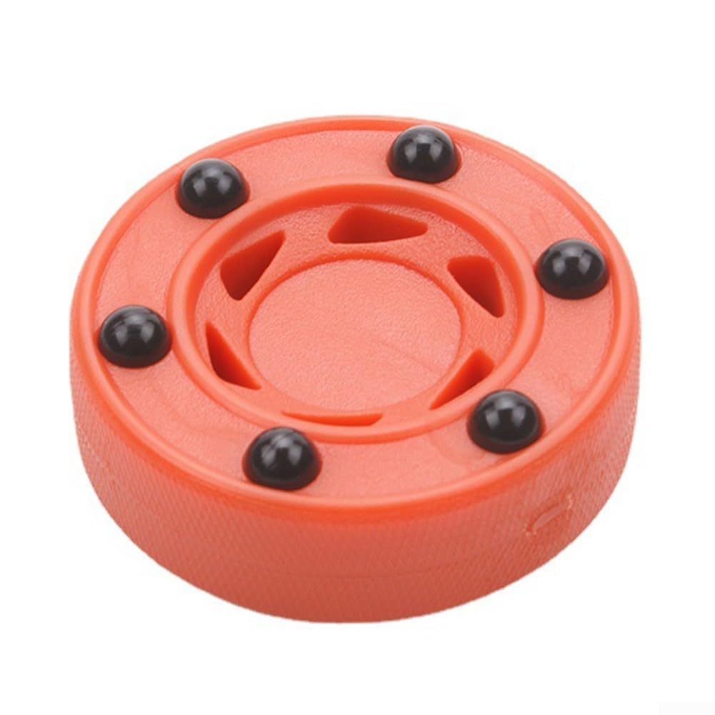 DAZZLEEX Palet de hockey à roulettes pour entraînement de hockey de rue ABS amélioré sensation de tir pour les débutants entraînement ou compétition de hockey à roulettes