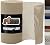 Gorilla Grip Original Drawer and Shelf Liner, Non Adhesive Roll, 12 Inch x 20 FT, Durable and Strong, for Drawers, Shelves, Cabinets, Storage, Kitchen and Desks, Beige