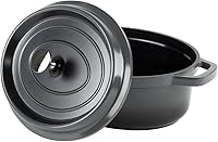 Vista 5 de Heiss - Horno holandés ligero de aluminio fundido