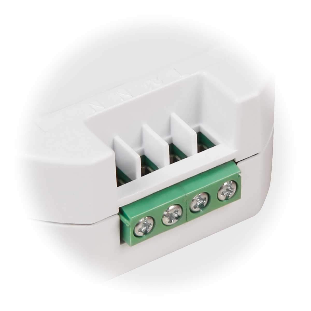 Juego de Detector de Presencia y Movimiento Inalámbrico IP20 'COMFORT', 2 Detectores de Movimiento PIR y 1 Receptor
