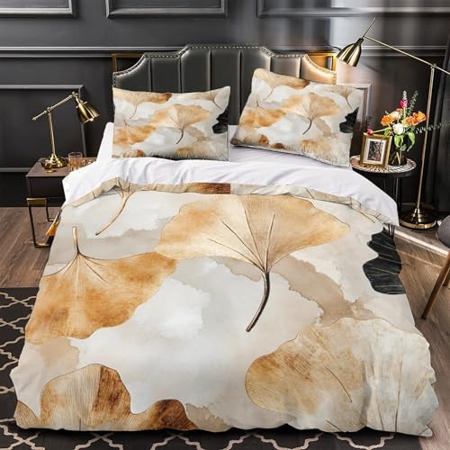 Housse de couette fermeture éclair parure lit microfibre 3D