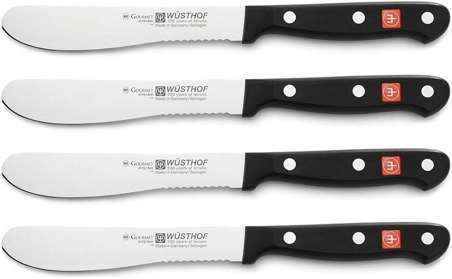 Wusthof Gourmet Four Piece Burger Knife Set