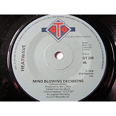 Heatwave - Always And Forever / Mind Blowing Decisions - GTO