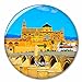 España Córdoba Mezquita y Catedral Puente Romano Imán de Nevera, imánes Decorativo, abridor de Botellas, Ciudad turística, Viaje, colección de Recuerdos, Regalo, Pegatina Fuerte para Nevera