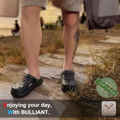 BULLIANT Unisex EVA Clog Mule – Black — view 7