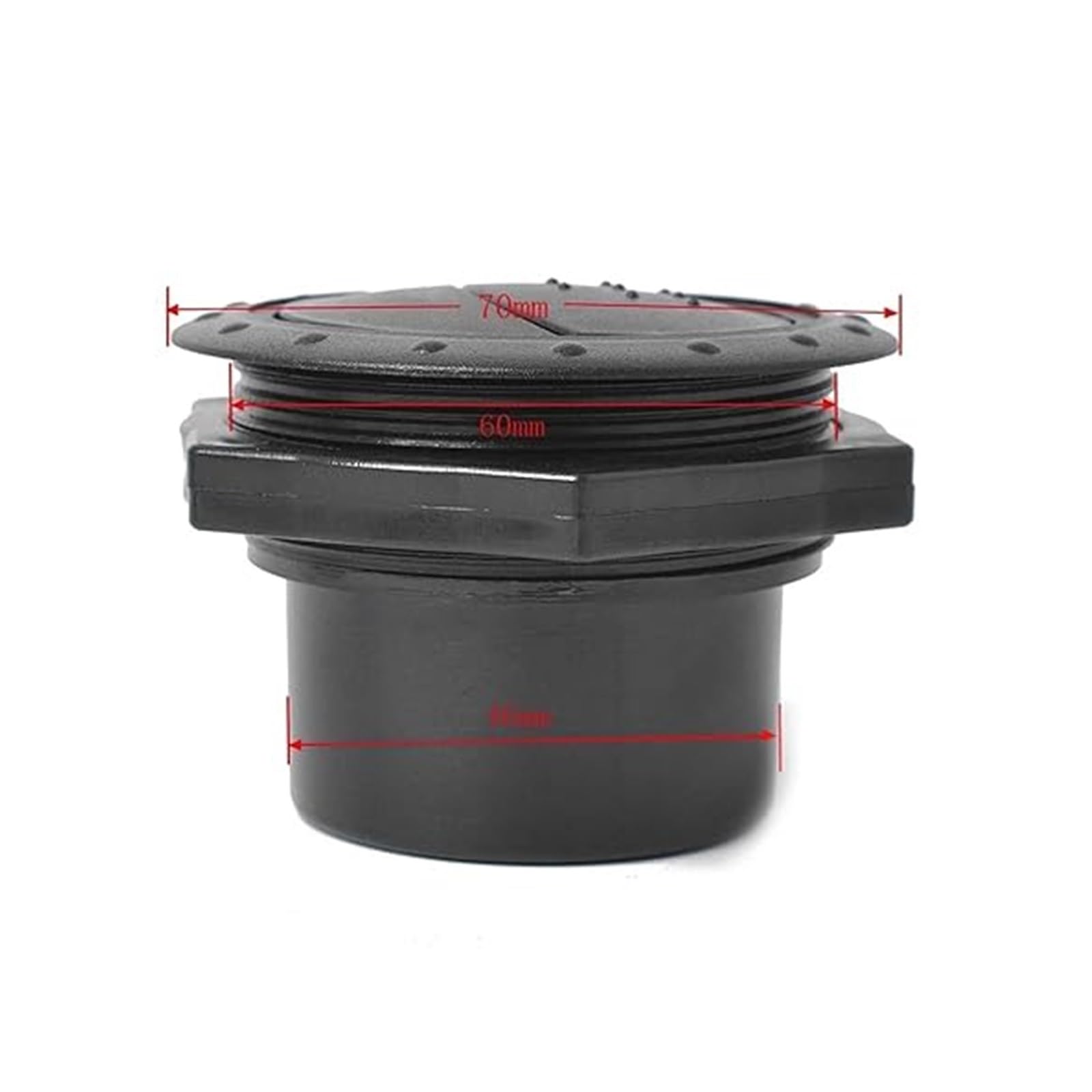 Auto Griglia Bocchette Aria Condizionata Griglia Di Ventilazione Per Auto AC 1-10 Pezzi Copertura Universale 60 Mm 2,35 Pollici Rotonda Presa D'aria A/C Condizionamento(8 pieces)