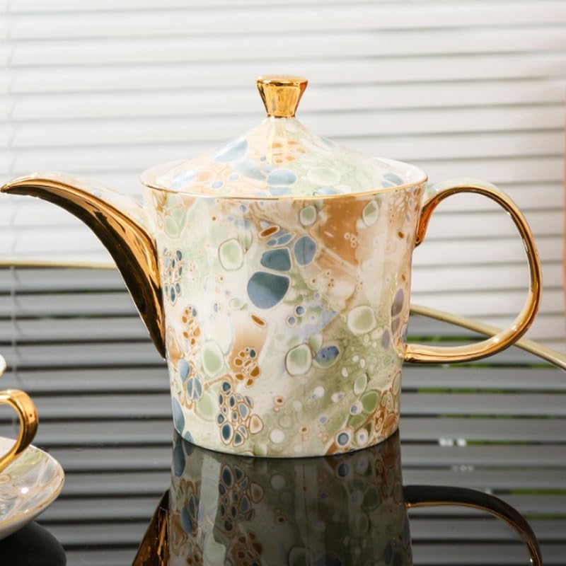 Coffee Cup Bone China Teapot Set Home Use Light Luxury Afternoon Tea Sets