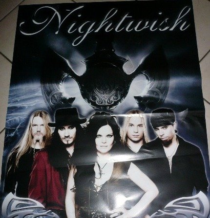 Affiche Nightwish de décoration murale et grand poster de musique format 70x80 cm