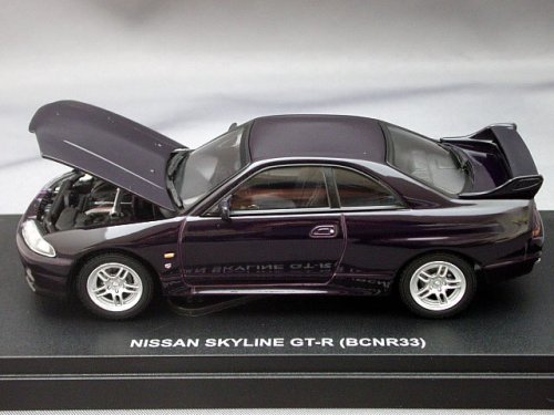 Amazon | 1/43 ニッサン スカイライン GT-R R33 ミッドナイトパープル