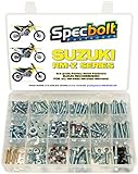 250pc Specbolt Suzuki RMZ 250 or 450 Four Stroke Bolt Kit for Maintenance & Restoration of MX...