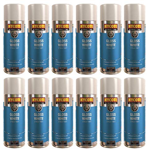 Hycote Gloss White 400ml (Pack of 12)