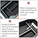 Jaronx Compatible with BMW X5 G05/ X6 G06/ X7 G07 Center Console Organizer, Console Organizer Tray Storage Compatible with BMW X5 G05/ X7 G07 2019-2026, X6 G06 2020-2026