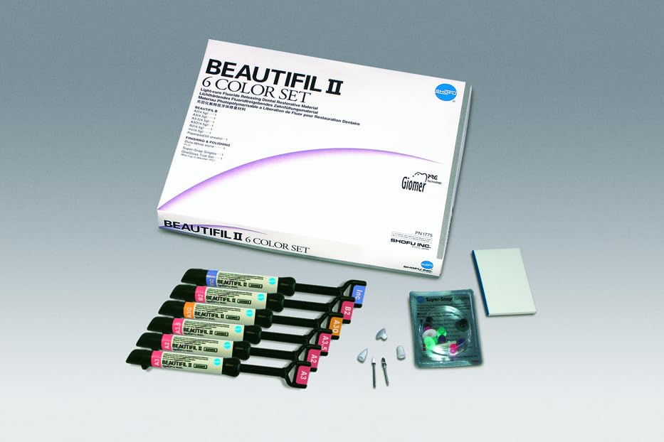 SHOFU BEAUTIFIL II 6 Color Set