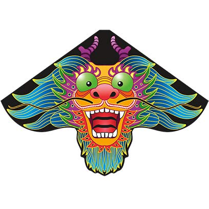 X-Kites Breezedelta Nylon Kite 30 Inch (Dragon Nylon Kite)