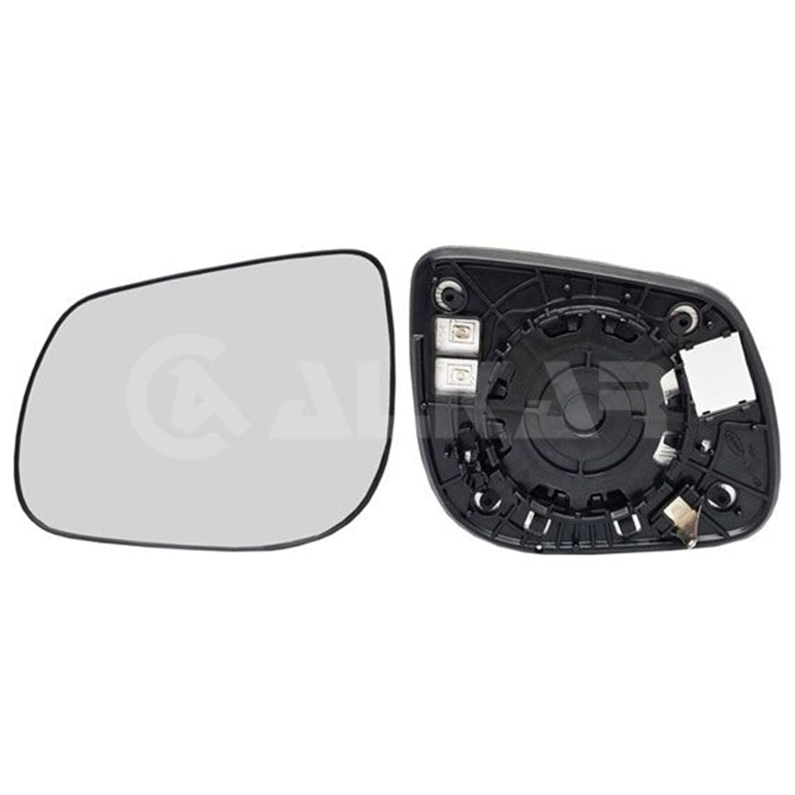 ALKAR 6421654 Cristal de espejo retrovisor exterior calefactable convexo izquierda Compatible con KIA PICANTO JA PICANTO Runner JA