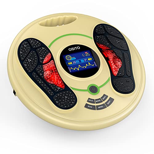 EMS & TENS Foot Circulation Devices- Electric Foot Circulation Promoter - FSA or HSA Eligible, Boosting Circulation, Alleviate Pain and Aching Feet, Legs and Ankles