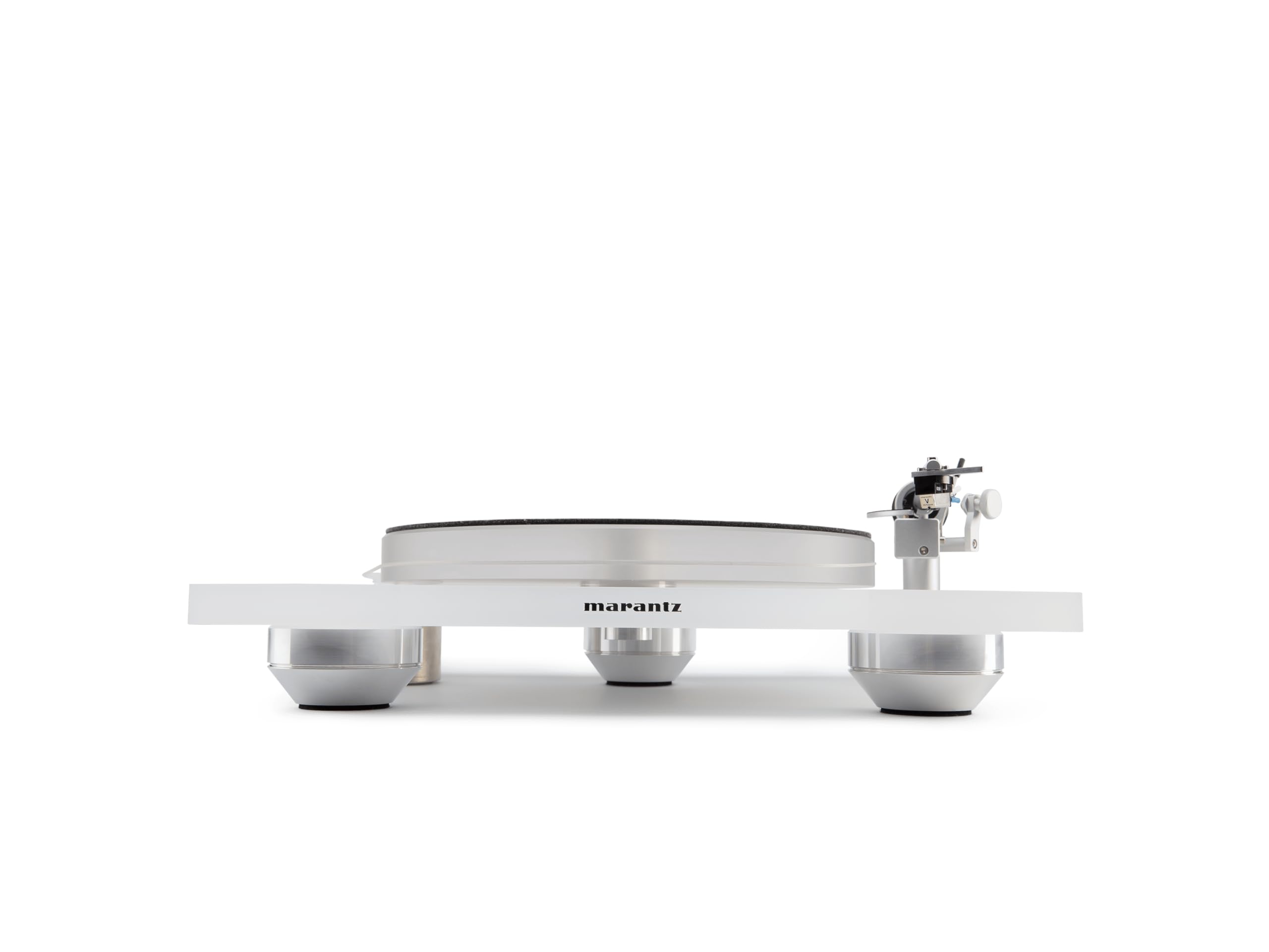 Marantz TT-15S1 Manual Belt-Drive Premium Turntable with Cartridge Included | Floating Motor for Low-Vibration & Low-Resonance | A Smart, Stylish Option for Vintage Vinyl Records