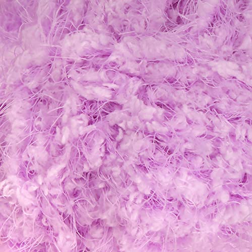 JubileeYarn Baby Bear Yarn - Chunky Weight Polyester Fur - 100g/Skein - Lavender - 4 Skeins, 06 Lavender - Image 2