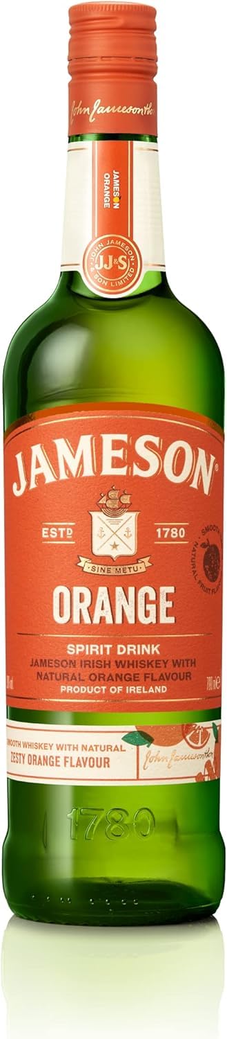 Jameson Orange Limited Edition – Blended Irish Whiskey, Dreifach destillierte Spirituose kombiniert mit natürlichem Orangenaroma – 1 x 0,7 l
