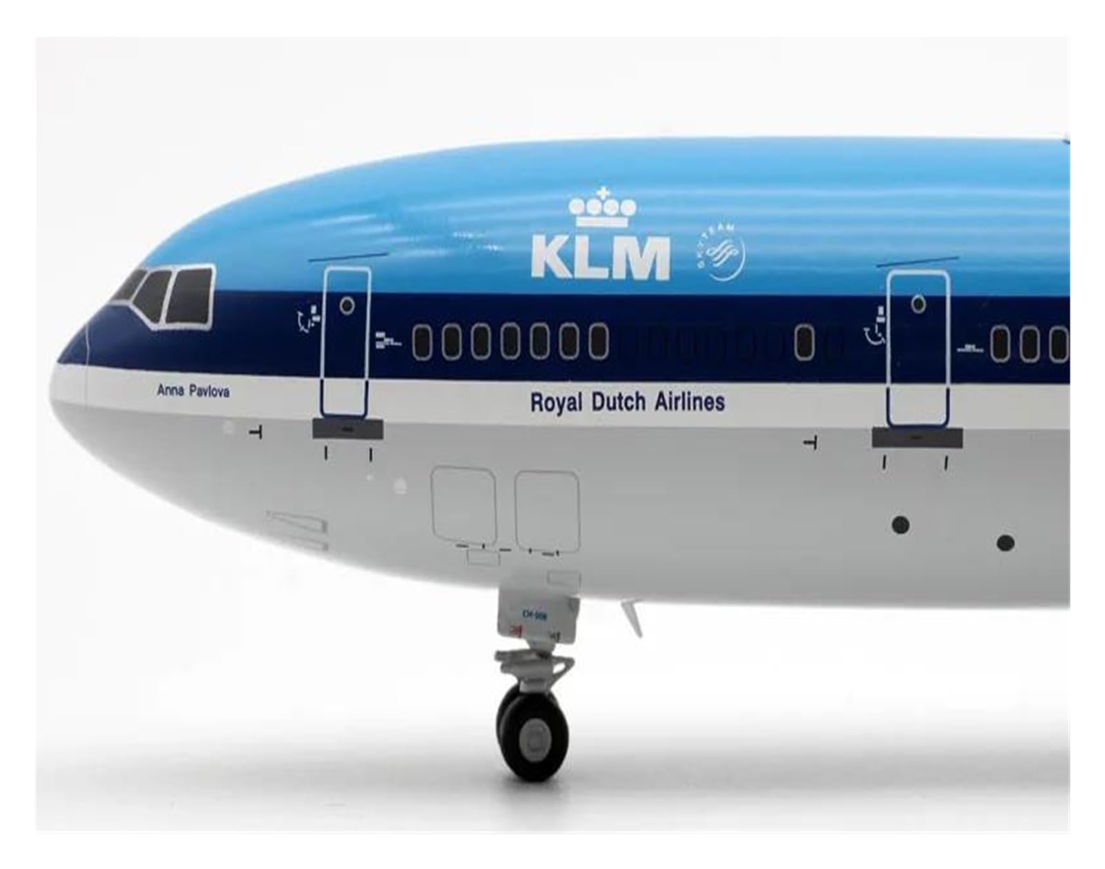 Aviones clásicos Antiguos XX20043 Wings 1:200 KLM Airlines Mcdonnell Douglas MD-11 Avión Fundido A Presión Modelo Jet PH-KCH