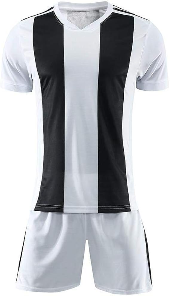 Amazon Co Jp ワールドカップのユニフォームはバルセロナサッカー服です 尤文ホームは白黒 Xlです ファッション