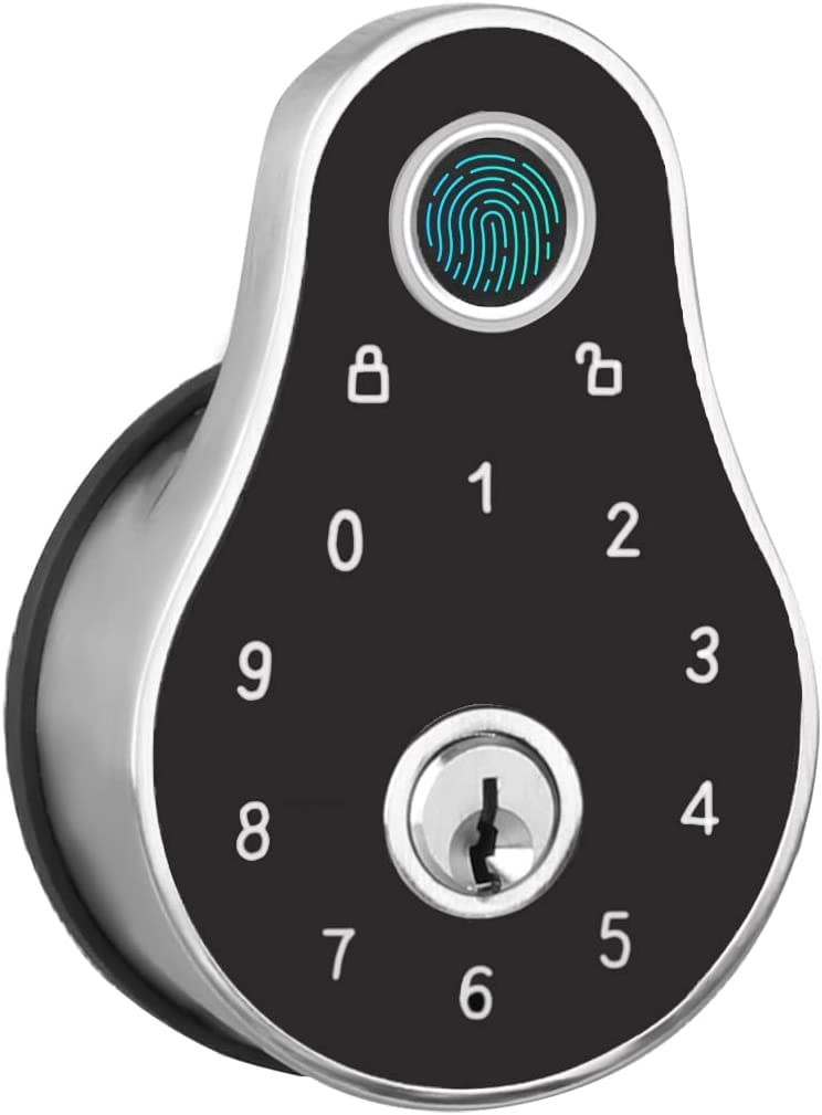 Fingerprint Digital Door Locks Deadbolt, Keyless Entry Door Lock, Electronic Touchscreen Keypad Dead