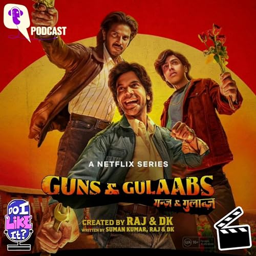 Guns and Gulaabs Review: Raj & DK Shine in This Retro Crime Comedy Podcast Por  arte de portada
