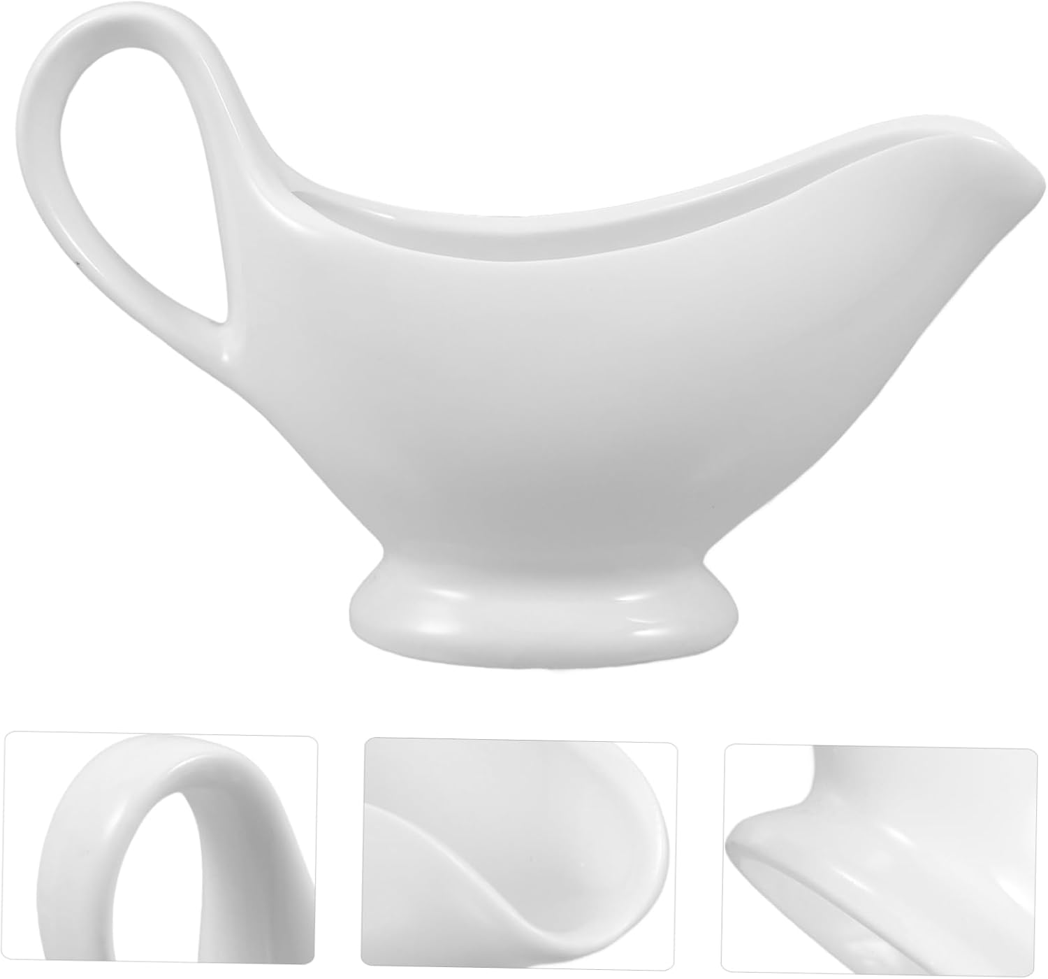 PRETYZOOM 2pcs Gravy Serving Boats Multi Functional Condiment Cups for Dining Barbecues Picnics for Vinegar Oil Chili Sauce More