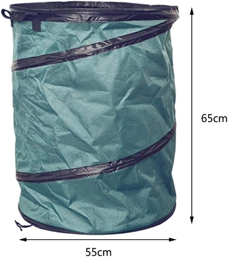 hydraulic Collapsible Garden Bag Up Leaf Trash Can Storage Bag Reusable Yard Waste Bag Portable Gardening Container Lawn Bag