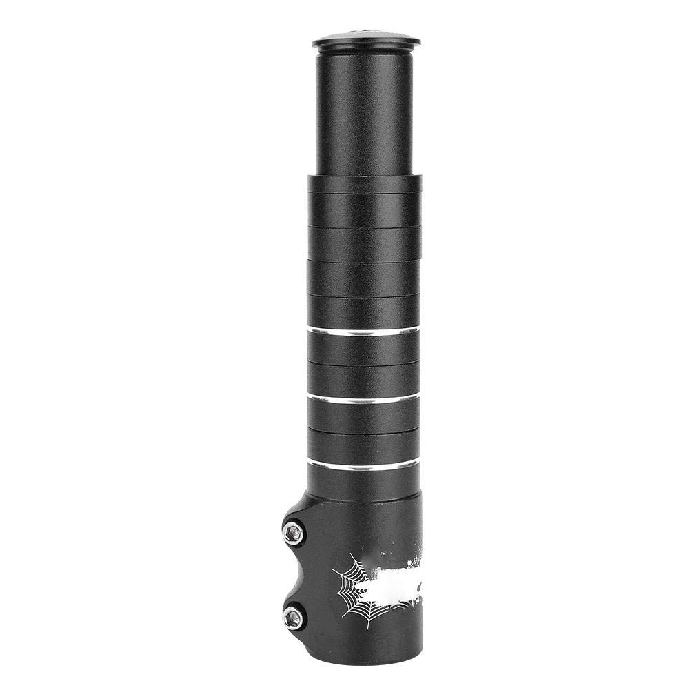 Rowerowy widelec Stem Extender, Bike Rower Kierownica Adapter Aluminiowy Stem Zamiennik do Roweru Górskiego, Roweru Szosowego, Roweru BMX (180mm)