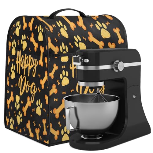 Mixer Cover Coffee Maker Cover Happy Dog Stand Mixer Cover With Pockets Kitchen Aid Mixers Accessories