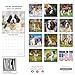 2026 St Bernard Calendar - Dog Breed Wall Calendar - 12 x 24 Open - Thick No-Bleed Paper - 14 Month Planner Organizing & Planning