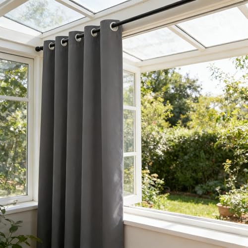 Rideau opaque moderne de grande largeur isolant thermique - 2