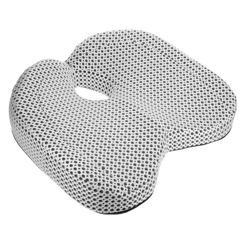 Coussin de siège mémoire de forme contre le mal de dos assis - 2