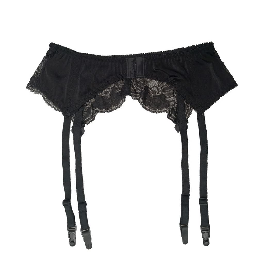 ブラックレースガーターベルト Amazon.co.jp: n/a ブラックレースボウガーターベルトレディース