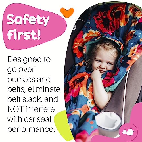 image for birdyboutique.com Birdy Boutique Car Seat Poncho for Kids – Reversib