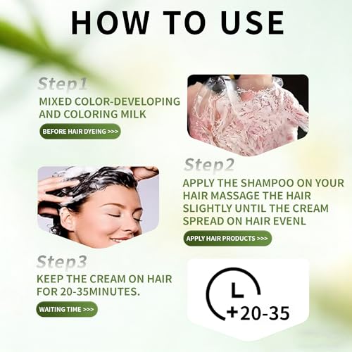 Tinte para cabello crema semipermanente cobre cálido miniatura 2